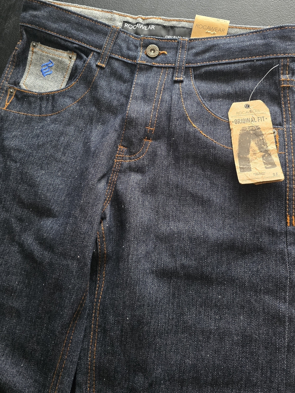 Rocawear Boys Dark Blue Original Fit Jeans. Size 14x29